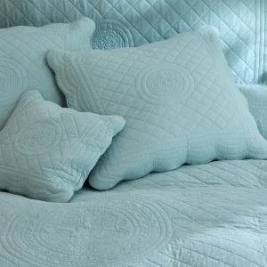 prix pas cher Blancheporte Housse Coussin Unie Style Boutis Cassandre 6
