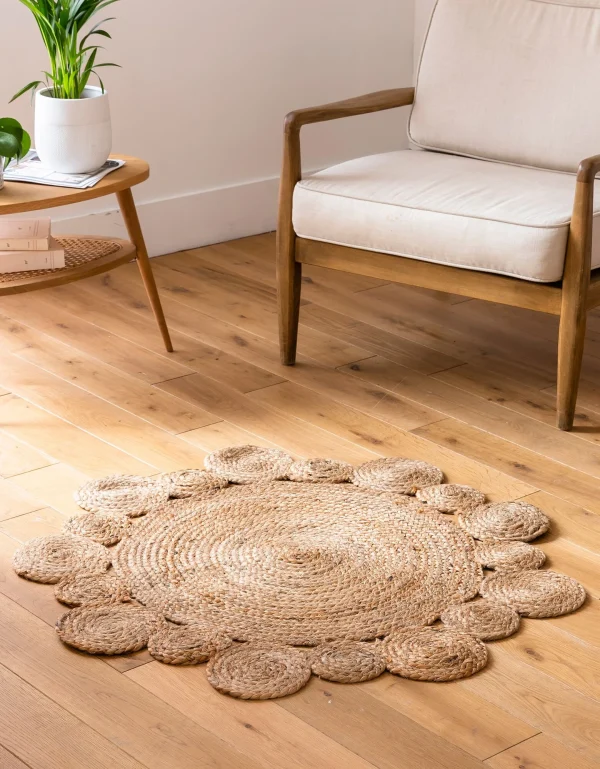 Blancheporte Tapis Rond En Jute Ajouré site officiel 1