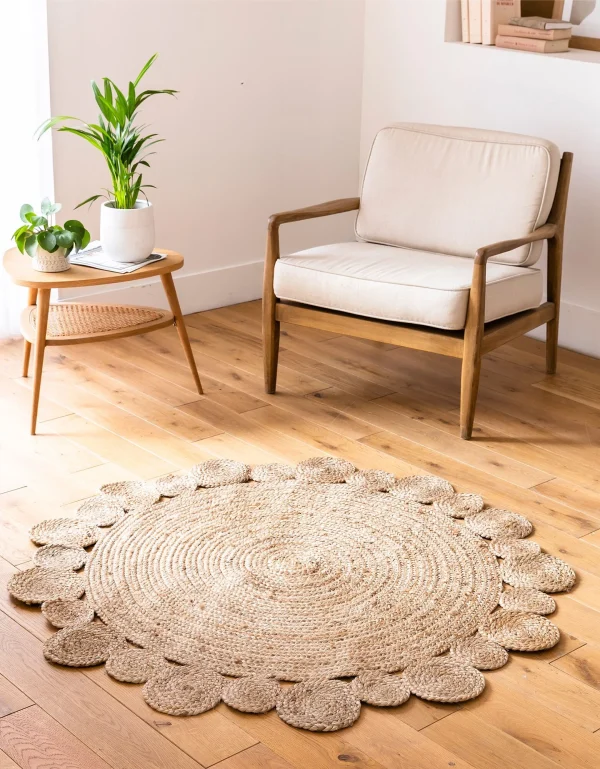 Blancheporte Tapis Rond En Jute Ajouré site officiel 5