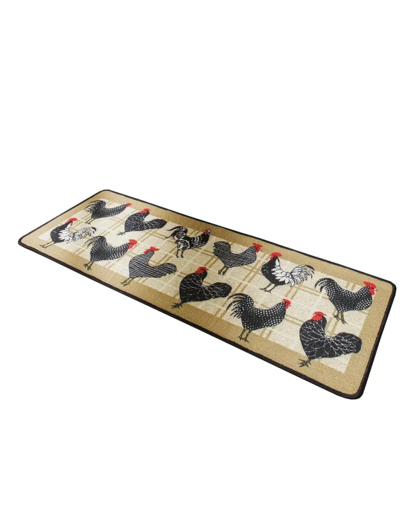 mode pas cher Blancheporte Tapis Cuisine Motif Coqs 1