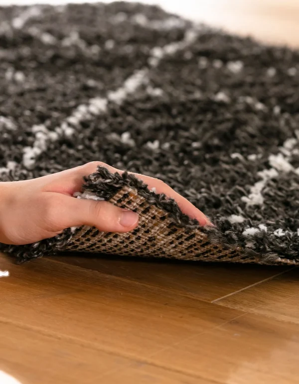 Blancheporte Tapis Rectangulaire Saoura Noir Nouvelle tendance 6