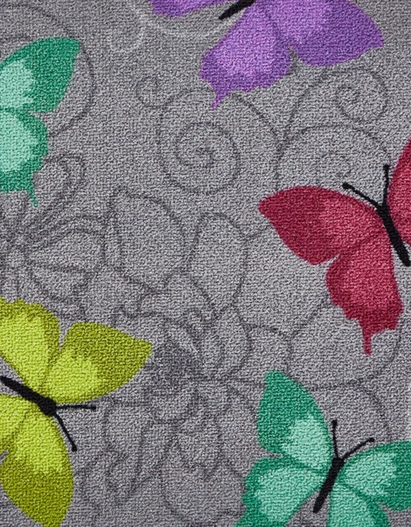 marque pas cher en ligne Blancheporte Tapis Cuisine Imprimé Papillons 6