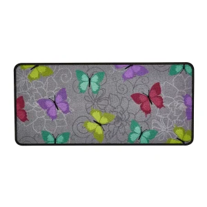marque pas cher en ligne Blancheporte Tapis Cuisine Imprimé Papillons 9
