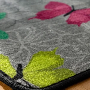 marque pas cher en ligne Blancheporte Tapis Cuisine Imprimé Papillons 11
