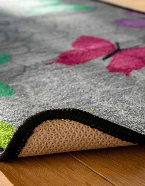 marque pas cher en ligne Blancheporte Tapis Cuisine Imprimé Papillons 5