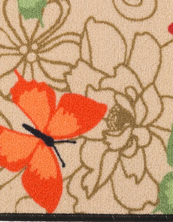 dernières Blancheporte Tapis Cuisine Imprimé Papillons 6