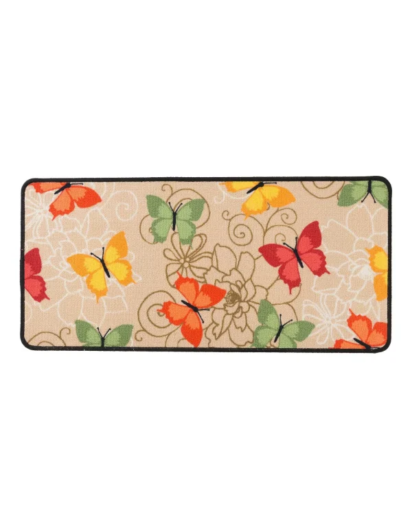 dernières Blancheporte Tapis Cuisine Imprimé Papillons 3