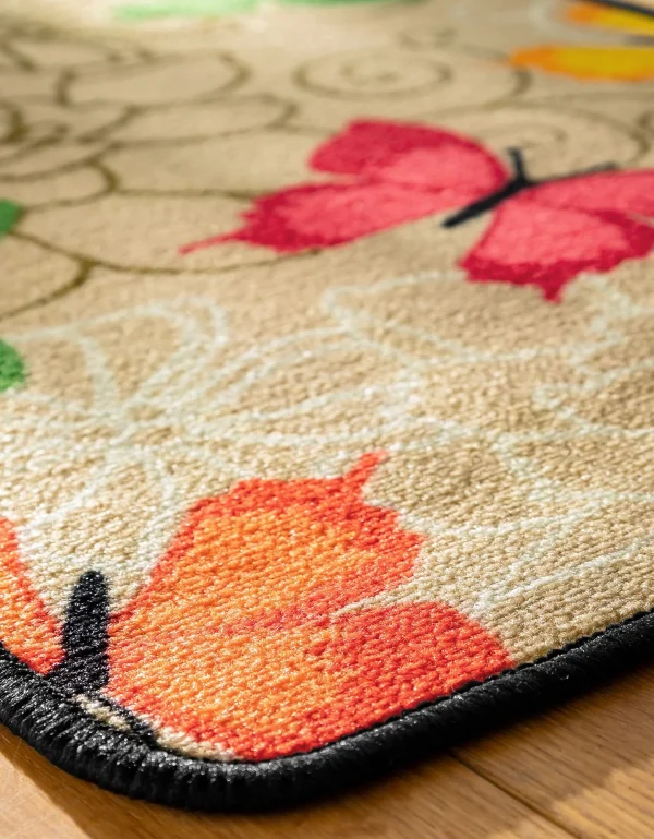 dernières Blancheporte Tapis Cuisine Imprimé Papillons 4