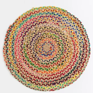 Blancheporte Tapis Rond En Jute Et Coton Top ventes 13