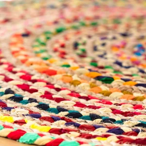 Blancheporte Tapis Rond En Jute Et Coton Top ventes 15