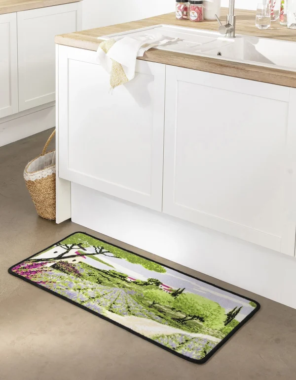 à prix d'occasion Blancheporte Tapis Cuisine Motif Mas Provençal 1