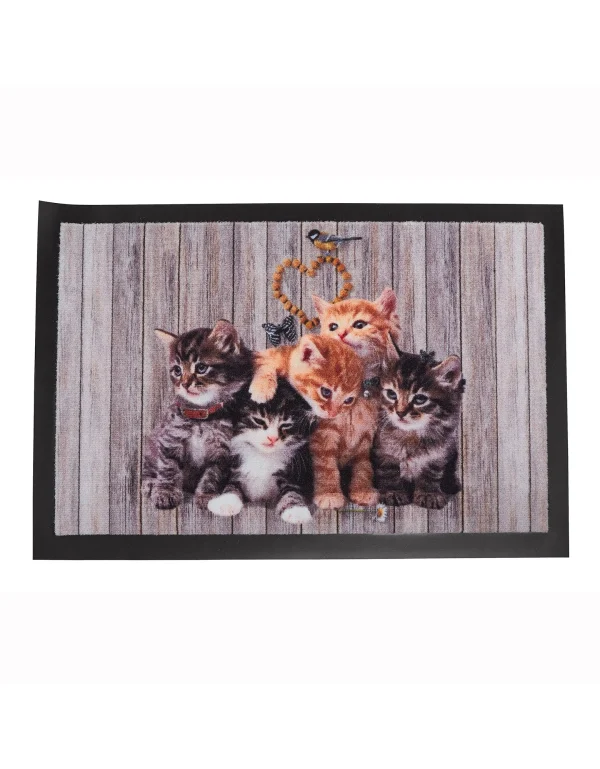Blancheporte Tapis Anti-poussière Imprimé Chatons meilleur cadeau 1