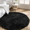 Blancheporte Tapis Rond Poils Longs grande qualité 14