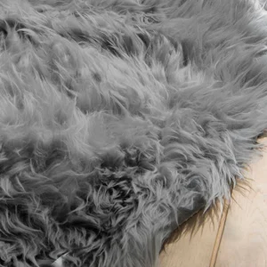 acheter en ligne Blancheporte Tapis Rond Poils Longs 6