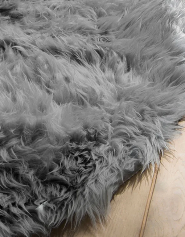 acheter en ligne Blancheporte Tapis Rond Poils Longs 3