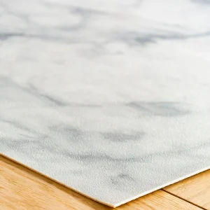 Blancheporte Tapis Vinyle Effet Marbre Blanc Acheter 12