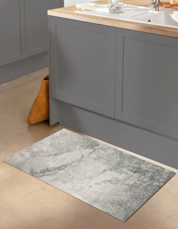 Blancheporte Tapis Vinyle Effet Béton Ciré officiel 1