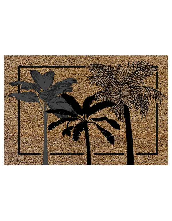 Blancheporte Paillasson Coco Motif Palmiers beauté 1