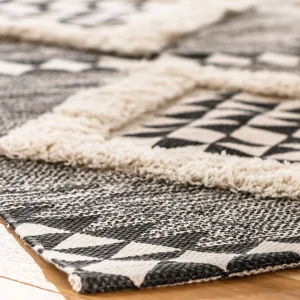 Blancheporte Tapis Imprimé Tufté Eko Noir/naturel Livraison gratuite 15
