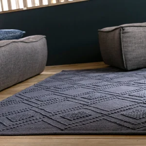 marque pas cher en ligne Blancheporte Tapis Bouclette En Coton Imprimé 9
