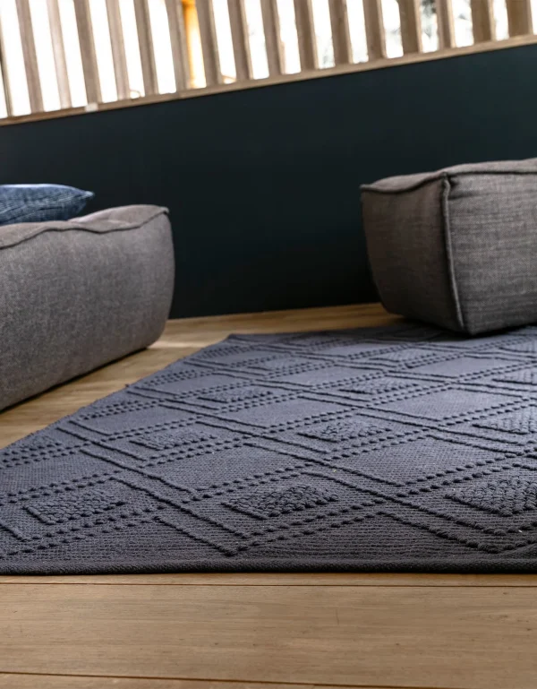 marque pas cher en ligne Blancheporte Tapis Bouclette En Coton Imprimé 3