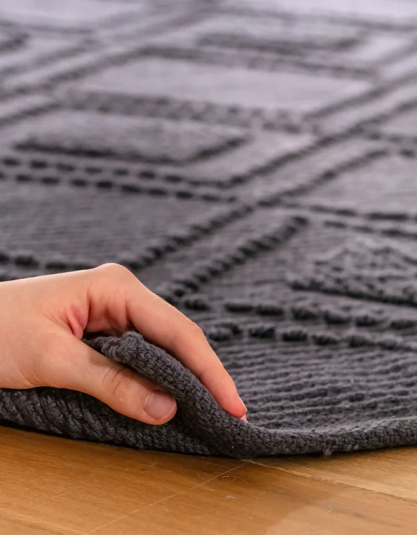 marque pas cher en ligne Blancheporte Tapis Bouclette En Coton Imprimé 4