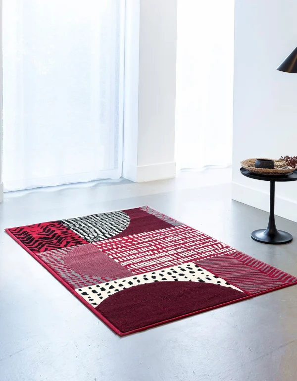 Blancheporte Tapis Décoratif Motif Géométrique Meilleur Prix 1