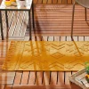 Blancheporte Tapis Jacquard à Franges Safran haute qualité 17