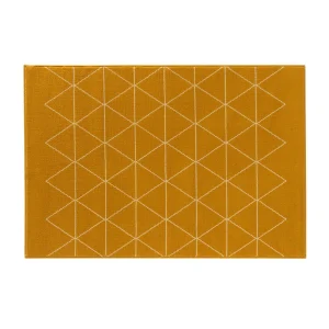Livraison internationale Blancheporte Tapis Rectangulaire Motif Géométrique Jaune 7