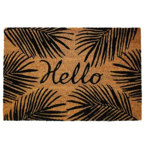 Large choix en ligne Blancheporte Paillasson Coco Imprimé Hello 7