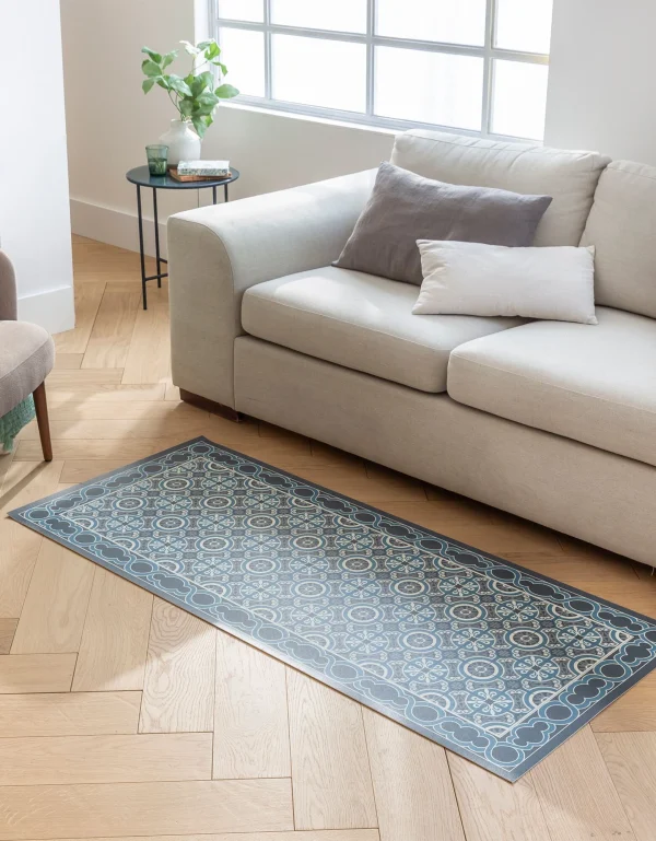 grande popularité Blancheporte Tapis Vinyle Effet Carreaux De Ciment 5