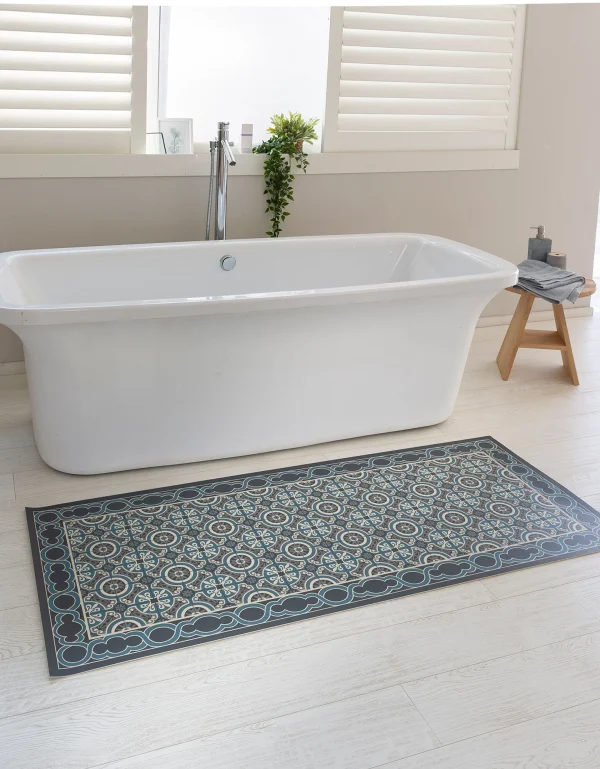 grande popularité Blancheporte Tapis Vinyle Effet Carreaux De Ciment 7