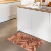 qualité supérieure Blancheporte Tapis Vinyle Effet Parquet Chevrons 22