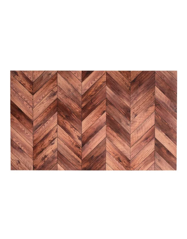 qualité supérieure Blancheporte Tapis Vinyle Effet Parquet Chevrons 3