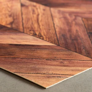 qualité supérieure Blancheporte Tapis Vinyle Effet Parquet Chevrons 10
