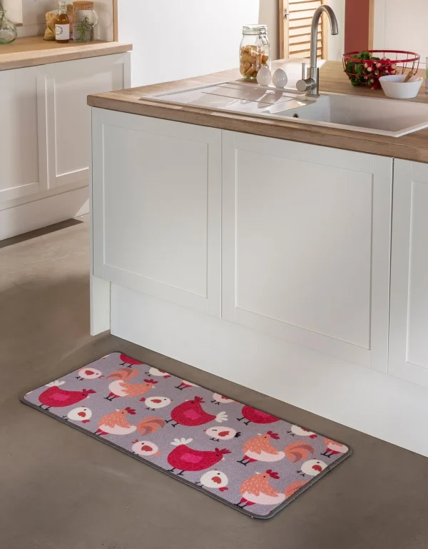 acheter Blancheporte Tapis Cuisine Motif Poules 3