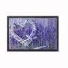 magasin solde Blancheporte Tapis Anti-poussière Imprimé Coeur Lavande 5