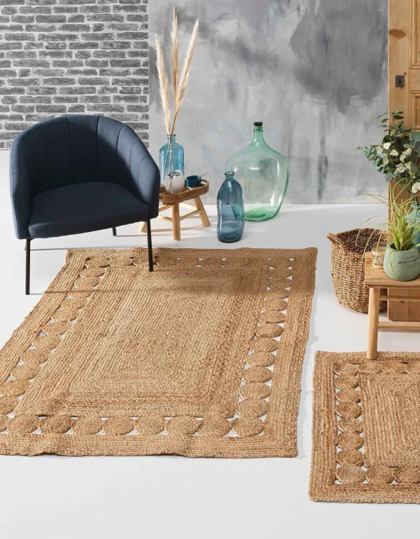 Blancheporte Tapis Jute Ajouré – Rectangulaire soldes officiel 1