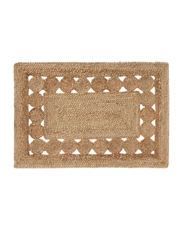 meilleur service Blancheporte Tapis Jute Ajouré – Rectangulaire 1