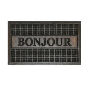 Blancheporte Tapis Entrée Antipoussière “bonjour” – Rectangulaire meilleure qualité 6