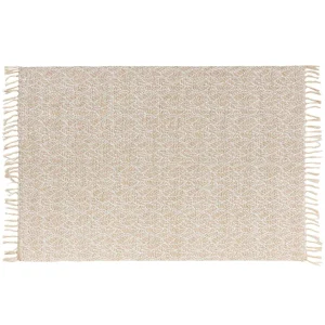Blancheporte Tapis Rectangulaire Finition Franges, Motif Feuillage acheter 9