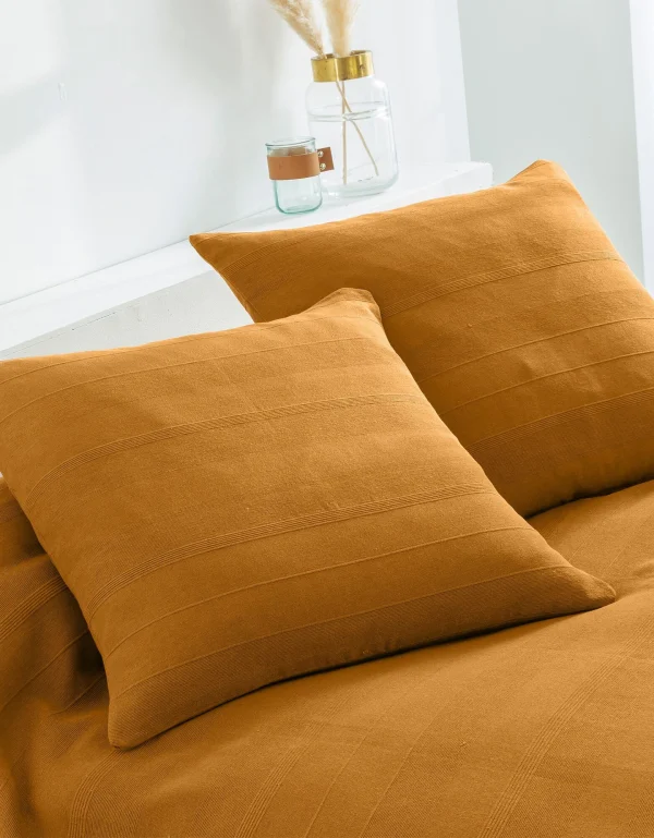 Blancheporte Plaid Ou Jeté Uni Coton Tissage Artisanal guranteed de qualité 4
