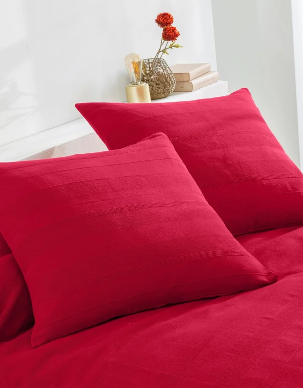 Prestation Et Rapide Blancheporte Plaid Ou Jeté Uni Coton Tissage Artisanal 5