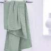 Pas Cher soldes France Blancheporte Plaid Uni Ou Jeté De Canapé Gaze De Coton 5