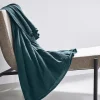 grand choix Blancheporte Plaid Uni Ou Jeté De Canapé Gaze De Coton 19