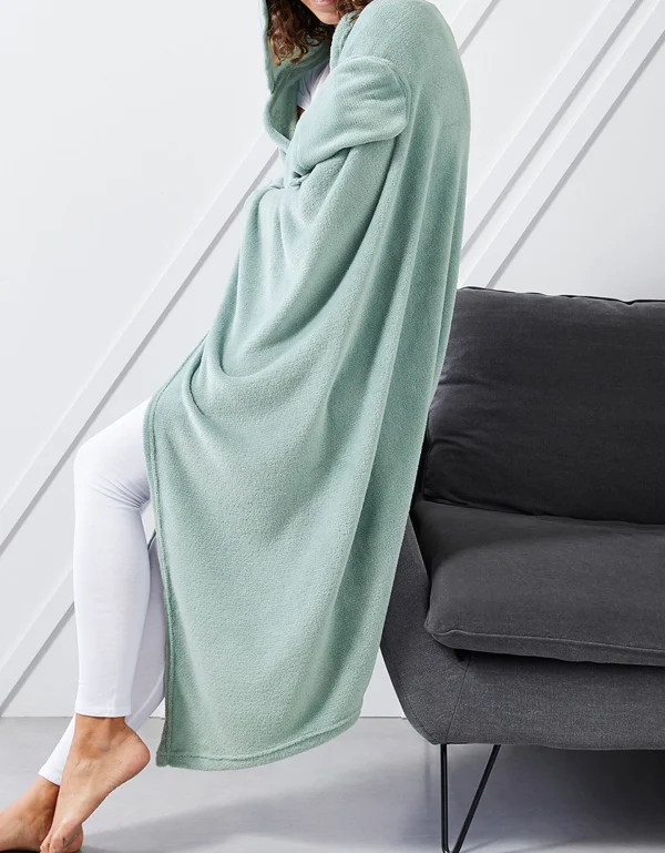 Blancheporte Plaid Polaire à Capuche Spécial Télé boutique en ligne 3