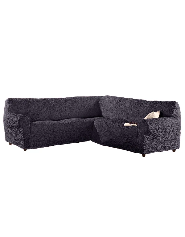 shopping pas cher Blancheporte Housse Gaufrée Bi-extensible Spéciale Canapé D’angle 1