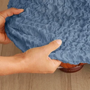 comparez les prix Blancheporte Housse Gaufrée Bi-extensible Canapé Fauteuil Accoudoirs 9