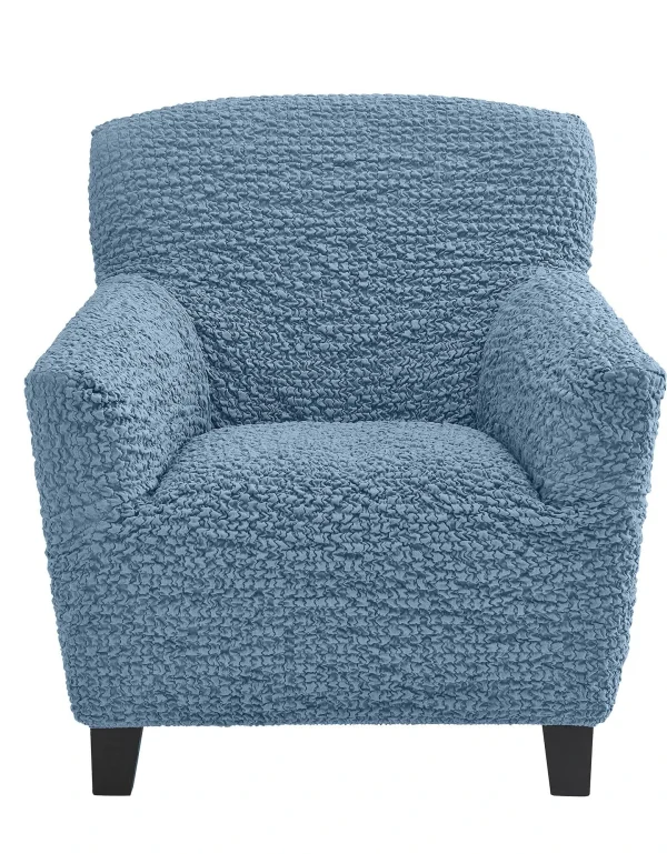 comparez les prix Blancheporte Housse Gaufrée Bi-extensible Canapé Fauteuil Accoudoirs 5