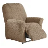 achat Blancheporte Housse Gaufrée Bi-extensible Spéciale Fauteuil Relaxation 7